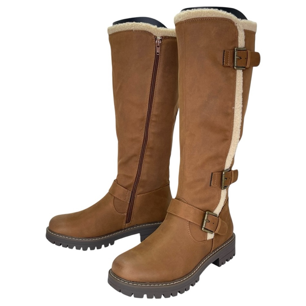 Cliffs by White Mountain Merritt Brown Knee High Womens Boots Size 8.5M - Picture 11 of 13